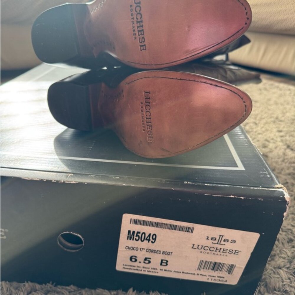 New Women’s Lucchese Western Boots (Peri) - Picture 4 of 4